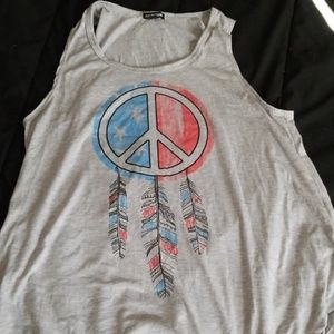 Joe boxer american flag tank